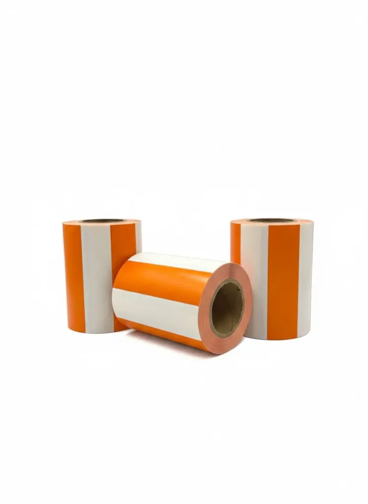 Shelf Tag Orange 3.8MM X 7MM - 500 Label